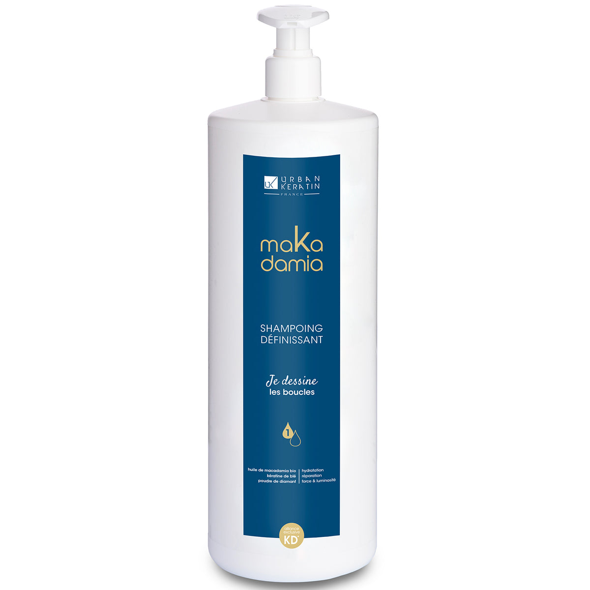 SHAMPOING DÉFINISSANT Makadamia Urban Keratin 1000ML
