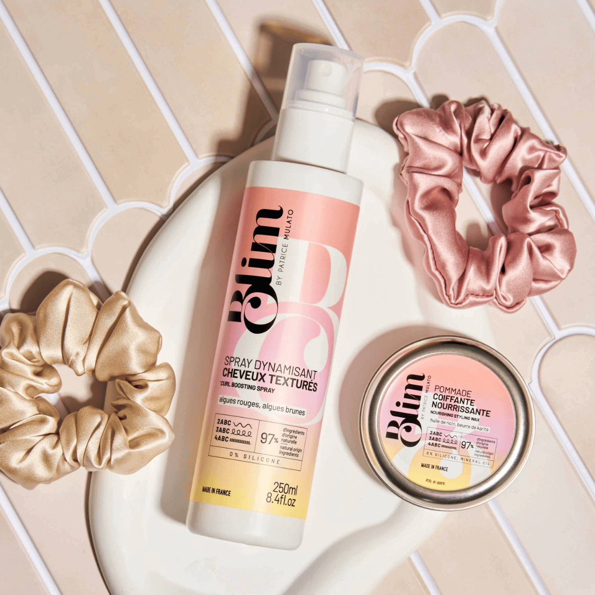Spray Dynamisant Cheveux Texturés Blim Mulato 250 ML