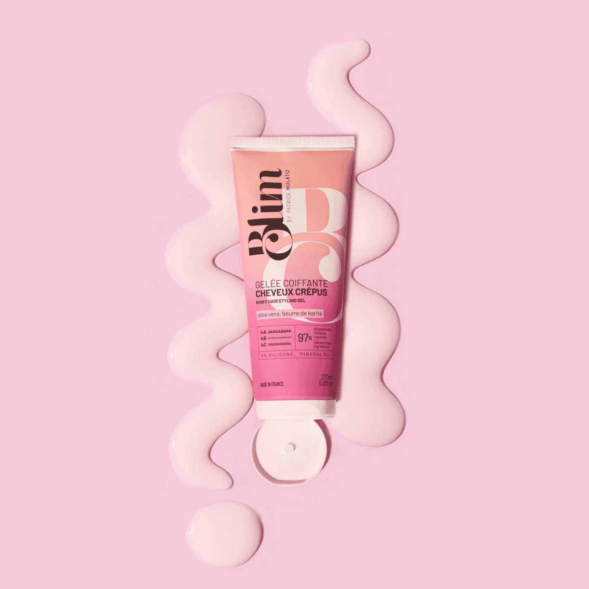 Gelée Coiffante Cheveux Crépus Blim Mulato 200 ML