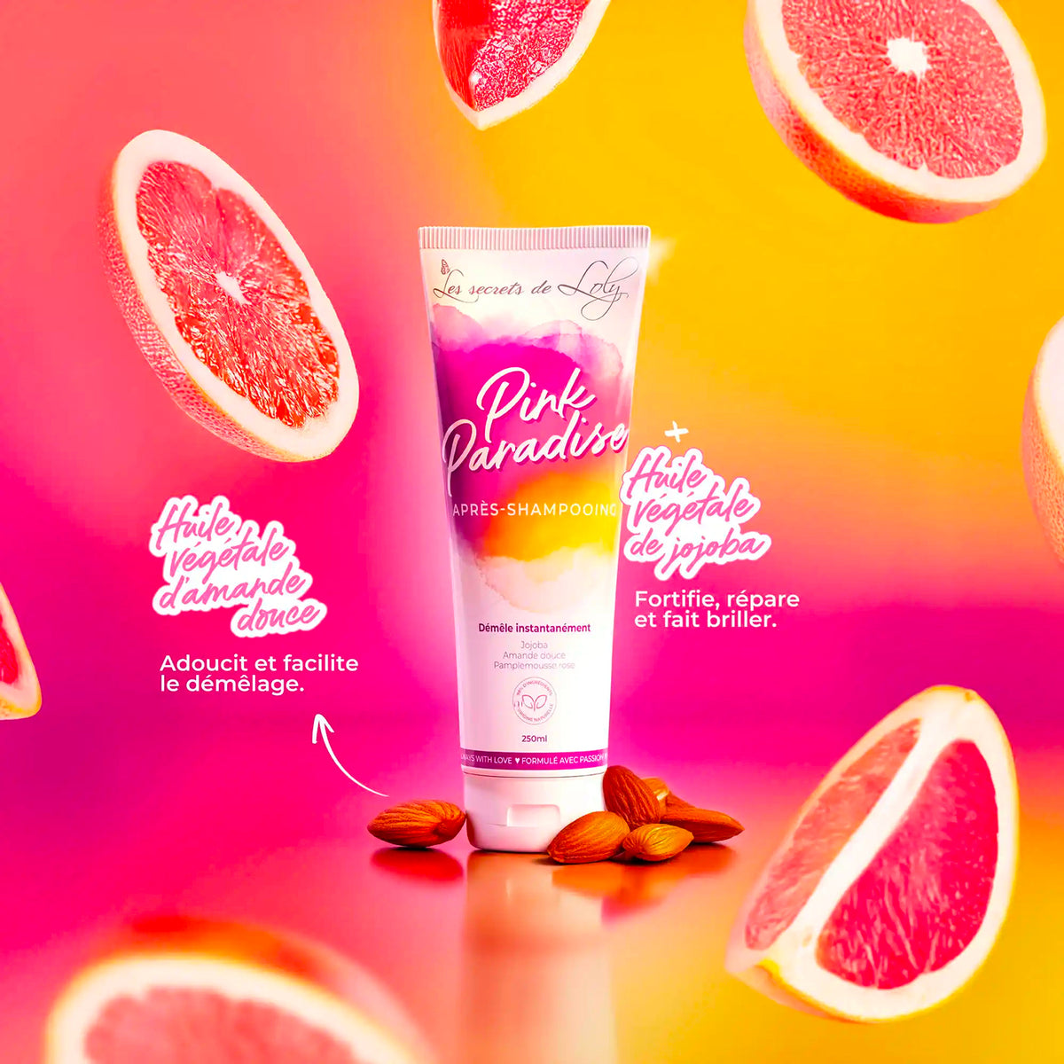 Après-Shampoing Pink Paradise - Les Secrets de Loly 250 ML