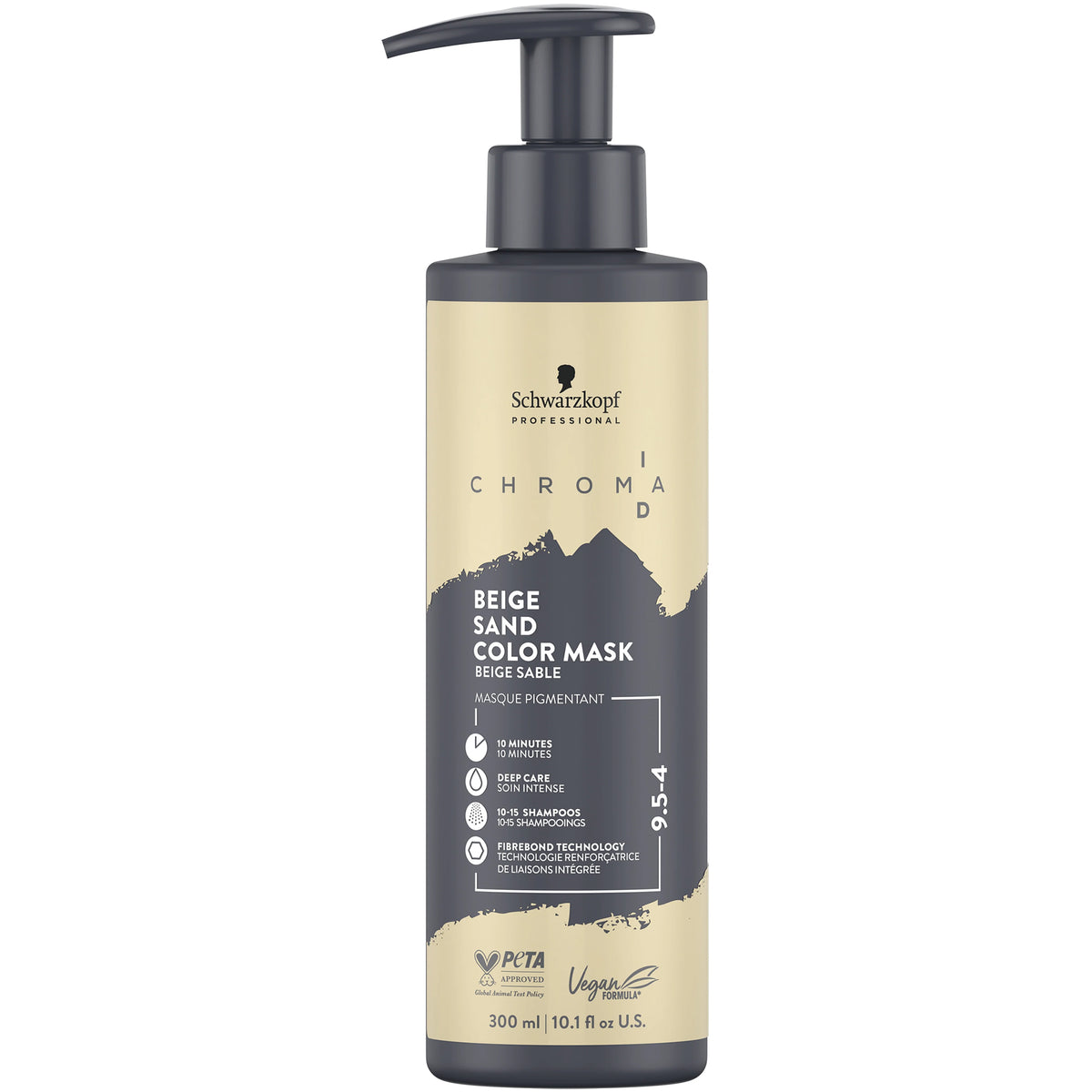 Masque Pigmenté Chroma ID 9,5-4 Beige Sable Schwarzkopf 300 ML