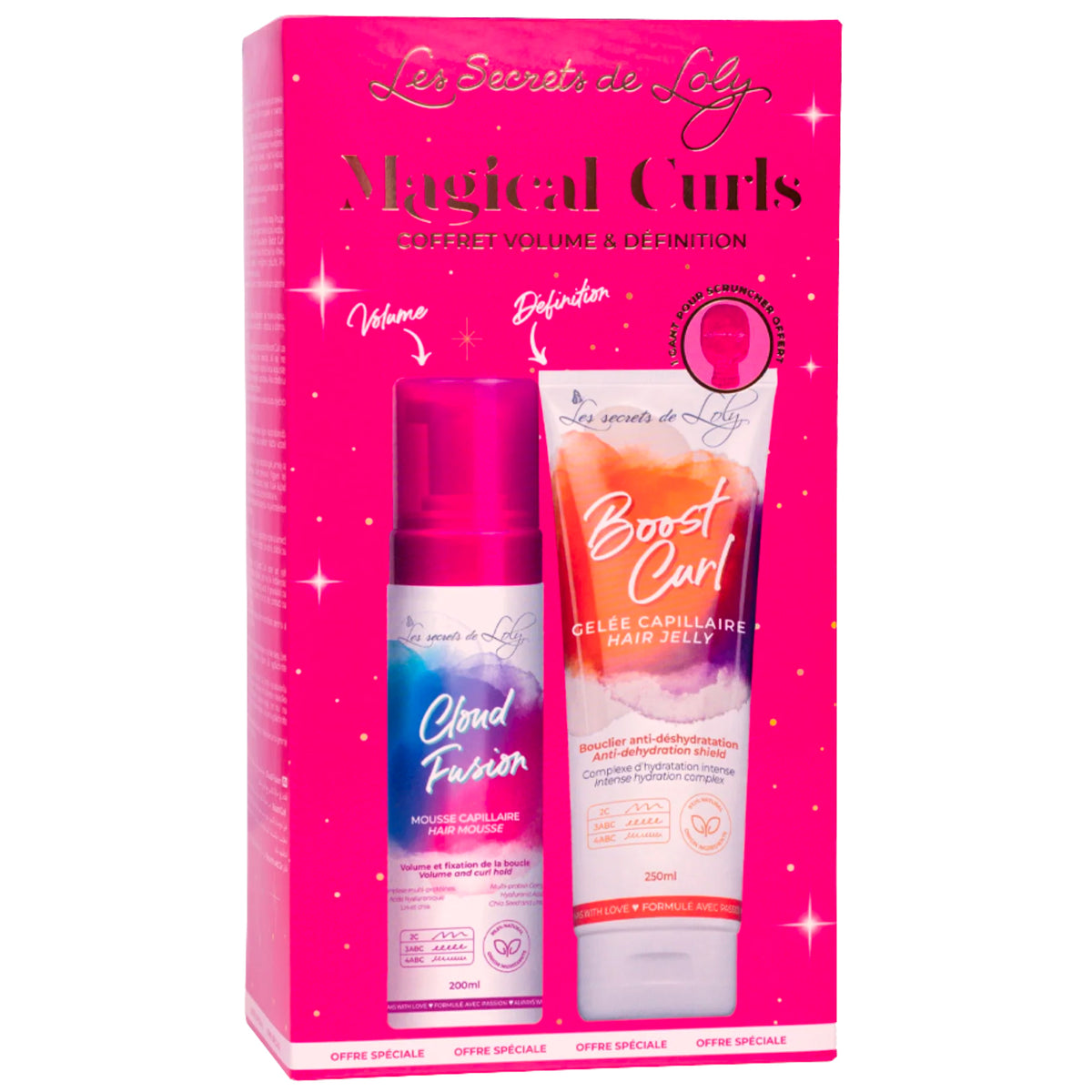 Coffret Volume/Définition Magical Curls Les Secrets de Loly