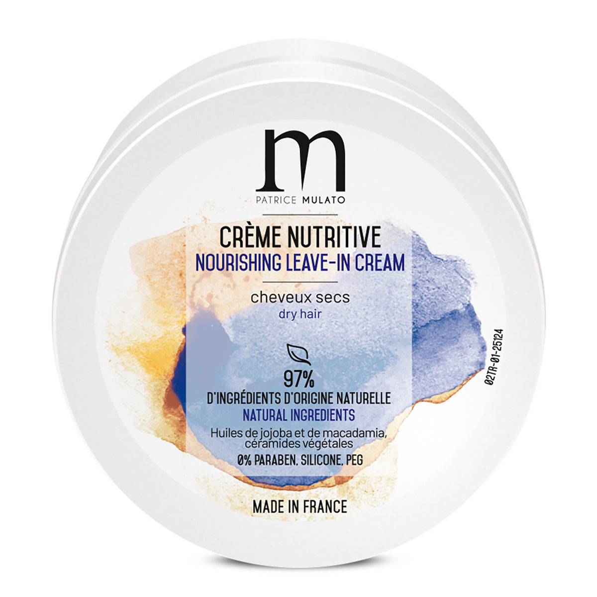 Crème Nutritive sans Rinçage Cheveux Secs Mulato 50 ML