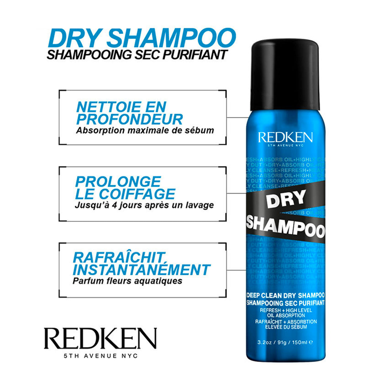 Shampoing Sec Purifiant Redken 155 ML
