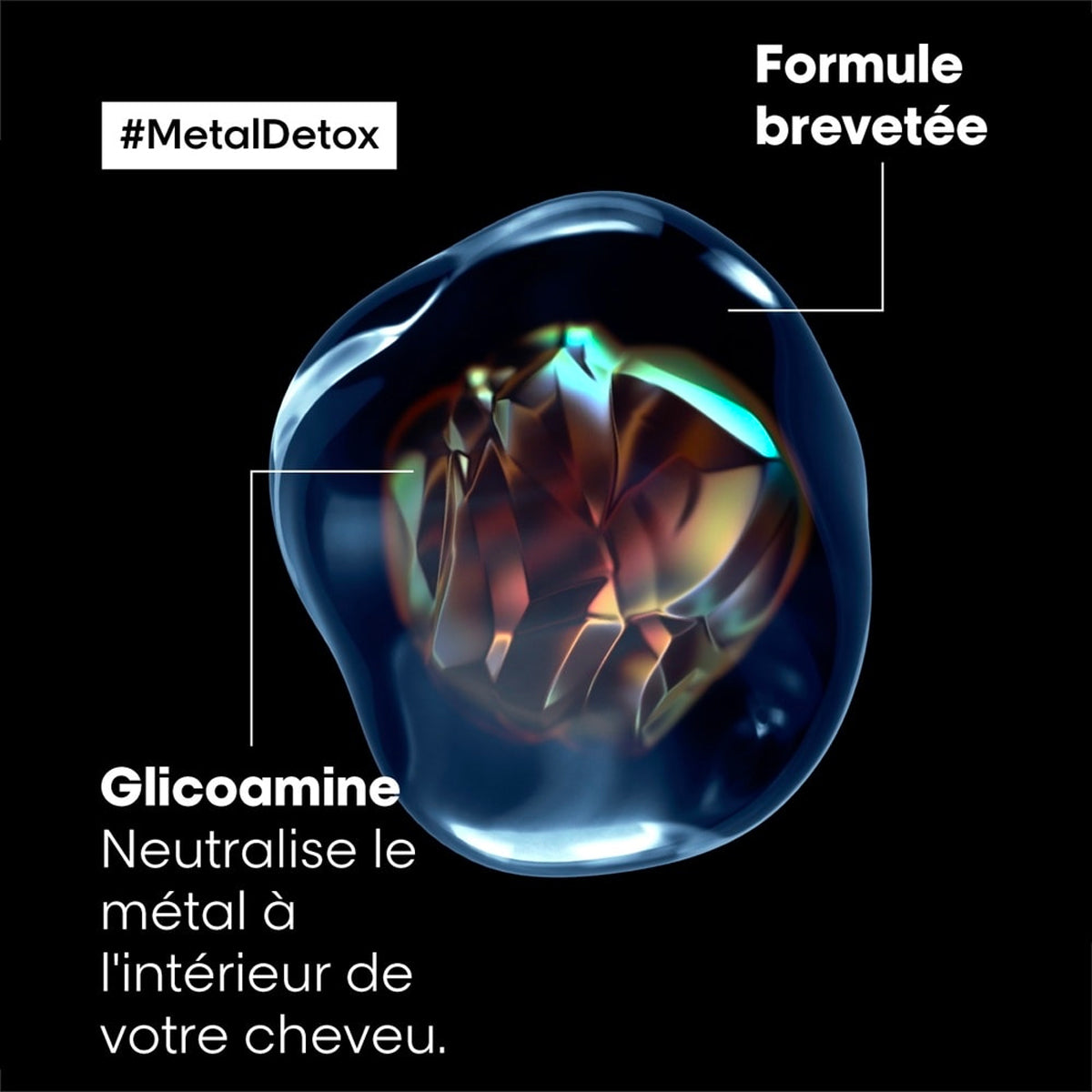 Huile Concentrée Protectrice Metal Detox L'Oréal Professionnel 50 ML
