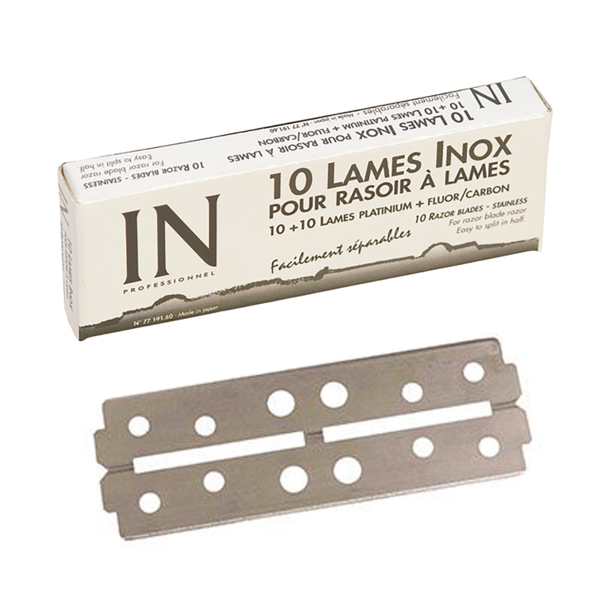 10 Double Lames de Rasoir In