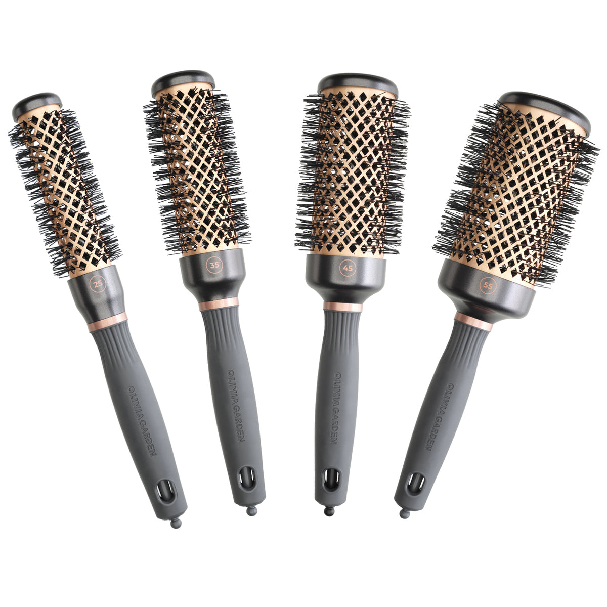 Brosses rondes Olivia Garden Expert Blowout Heat (Pack)