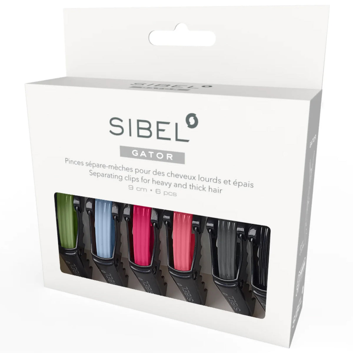 6 Pinces Sépare Mèches Sibel