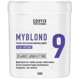 Poudre Décolorante 9 Tons MyBlond Coiffix Professionnel 500G
