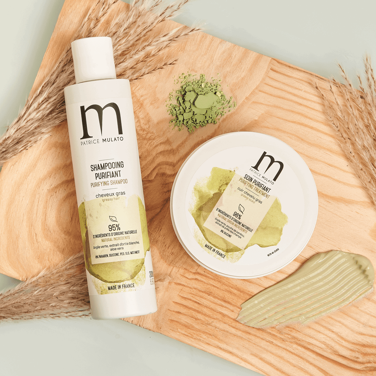 Soin Purifiant Cheveux Gras à L'Argile Mulato 230 ML