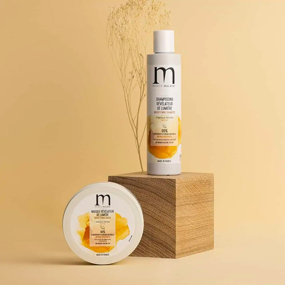 Duo Shampoing & Masque Miel Révélateur de Lumière Mulato