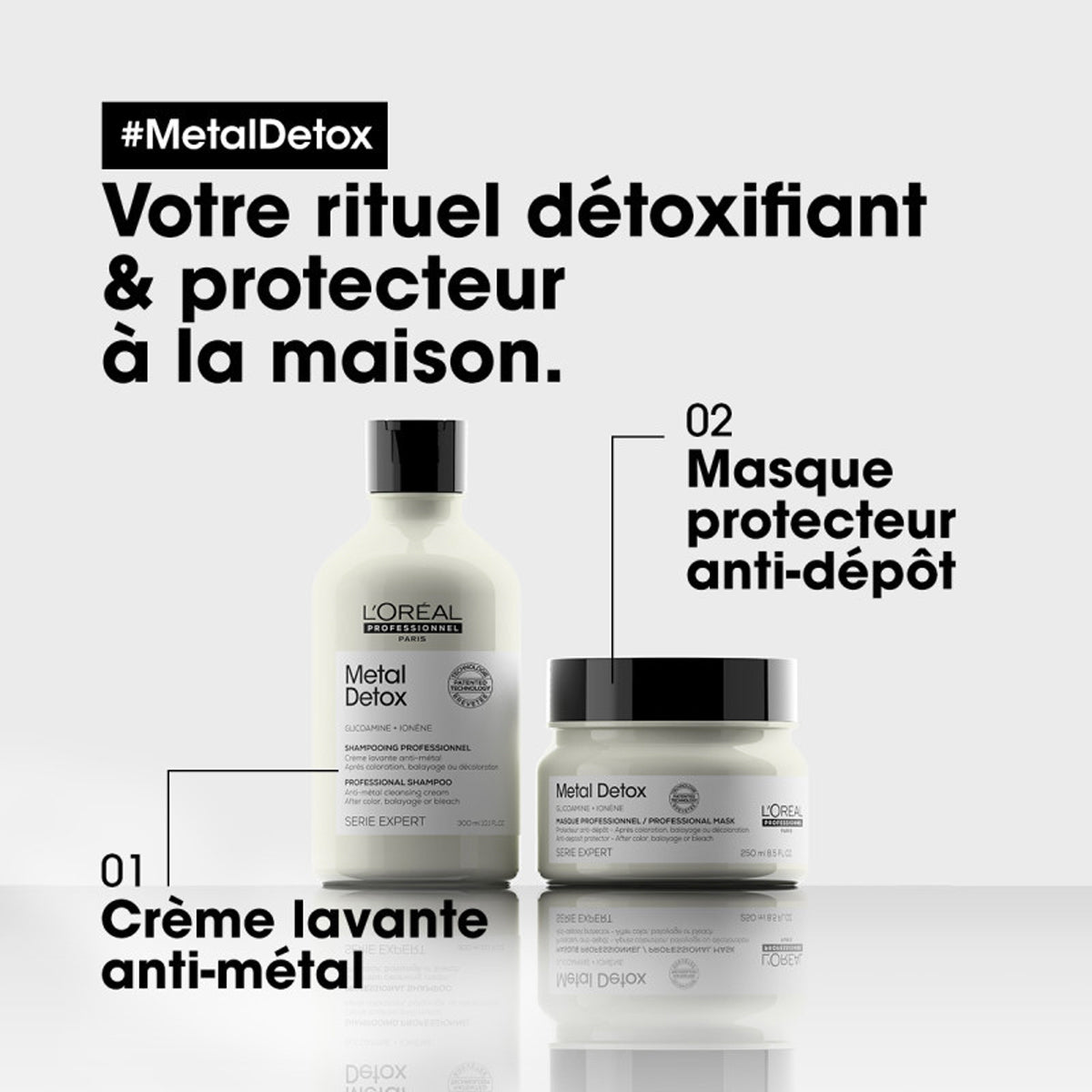 Masque Metal Detox L'Oréal Professionnel 250 ML