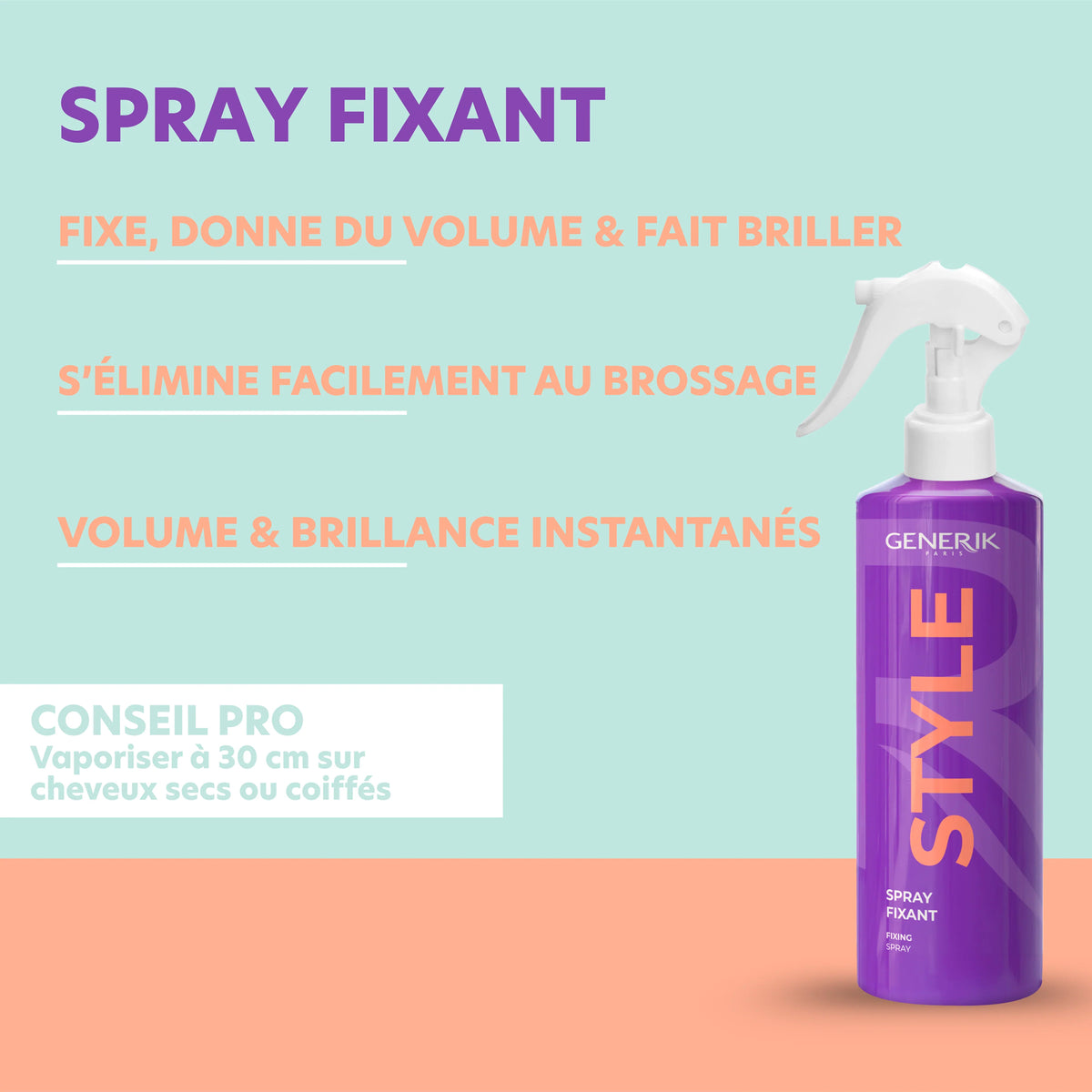 Spray Fixant Style Generik 250 ML