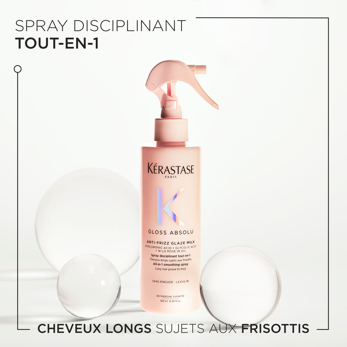 Spray Anti-Frizz Glaze Milk Gloss Absolu Kérastase