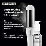 Lisseur Boucleur Steampod 4.0 + Soin Lissant 3-en-1 L'Oréal Professionnel